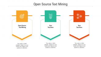 Open source text mining ppt powerpoint presentation ideas design ideas cpb