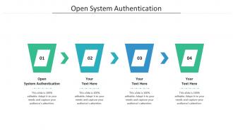 Open system authentication ppt powerpoint presentation summary pictures cpb