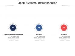 Open systems interconnection ppt powerpoint presentation inspiration clipart images cpb