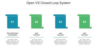 Open Vs Closed Loop System Ppt Powerpoint Presentation Summary Gallery Cpb