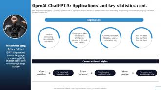 OpenAI ChatGPT3 Applications And Key GPT3 Explained A Comprehensive Guide ChatGPT SS V Analytical Appealing
