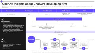 Openai Insights About Chatgpt Developing Firm Splendid 10 Generative Ai Tools AI SS V