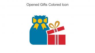 Opened Gifts Colored Icon In Powerpoint Pptx Png And Editable Eps Format