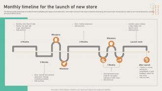 Opening Departmental Store To Increase Monthly Timeline For The Launch Of New Store