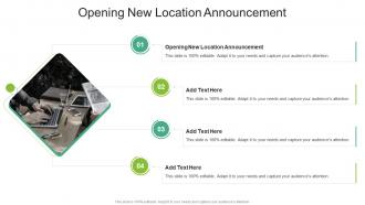 Opening New Location Announcement In Powerpoint And Google Slides Cpb