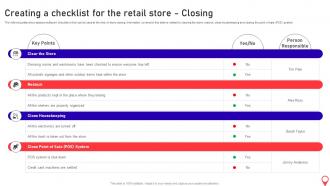 Opening Supermarket Store Creating A Checklist For The Retail Store Closing