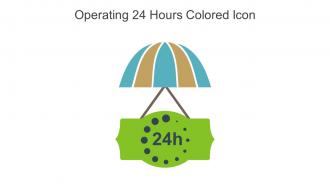 Operating 24 Hours Colored Icon In Powerpoint Pptx Png And Editable Eps Format