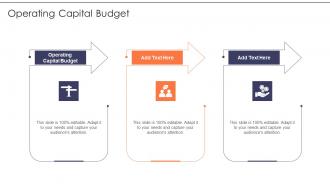 Operating Capital Budget In Powerpoint And Google Slides Cpb
