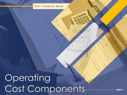 Operating Cost Components Powerpoint Presentation Slides