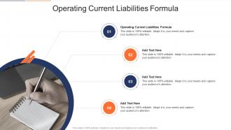 Operating Current Liabilities Formula In Powerpoint And Google Slides Cpb