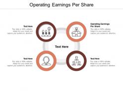 Operating earnings per share ppt powerpoint presentation icon vector cpb