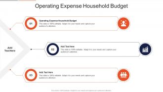 Operating Expense Household Budget In Powerpoint And Google Slides Cpb