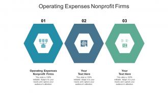 Operating expenses nonprofit firms ppt powerpoint presentation slides graphics tutorials cpb