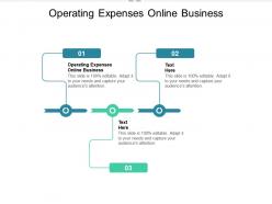Operating expenses online business ppt powerpoint presentation layouts slide portrait cpb