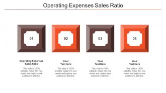 Operating Expenses Sales Ratio Ppt Powerpoint Presentation Show Graphics Cpb