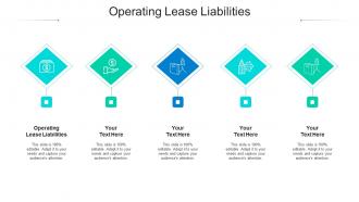 Operating lease liabilities ppt powerpoint presentation slides visuals cpb