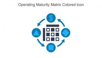 Operating Maturity Matrix Colored Icon In Powerpoint Pptx Png And Editable Eps Format