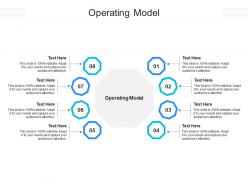 Operating model ppt powerpoint presentation inspiration example cpb