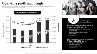 Operating Profit And Margin Apple Company Profile Ppt Mockup CP SS