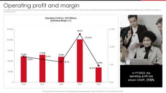 Operating Profit And Margin Ppt Structure Huawei Company Profile CP SS