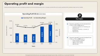 Operating Profit And Margin Smartphone Company Profile CP SS V