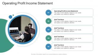 Operating Profit Income Statement In Powerpoint And Google Slides Cpb