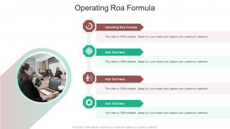 Operating Roa Formula In Powerpoint And Google Slides Cpb