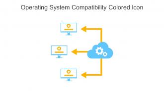 Operating System Compatibility Colored Icon In Powerpoint Pptx Png And Editable Eps Format