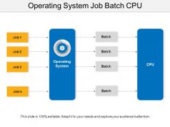 Operating system job batch cpu