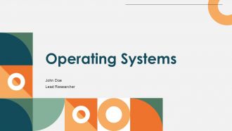 Operating System PPT Sample ST AI