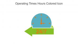 Operating Times Hours Colored Icon In Powerpoint Pptx Png And Editable Eps Format