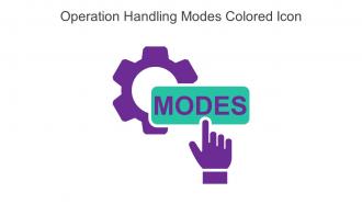 Operation Handling Modes Colored Icon In Powerpoint Pptx Png And Editable Eps Format