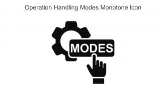 Operation Handling Modes Monotone Icon In Powerpoint Pptx Png And Editable Eps Format