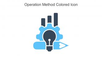 Operation Method Colored Icon In Powerpoint Pptx Png And Editable Eps Format