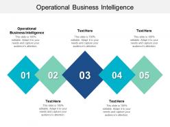 Operational business intelligence ppt powerpoint presentation gallery introduction cpb