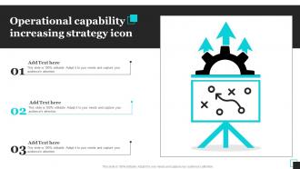 Operational Capability Increasing Strategy Icon