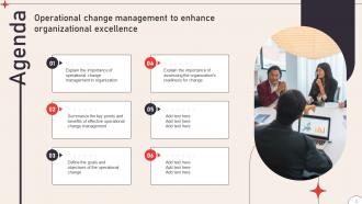 Operational Change Management To Enhance Organizational Excellence CM CD V Image Compatible
