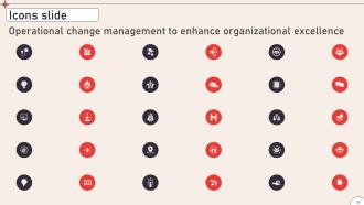 Operational Change Management To Enhance Organizational Excellence CM CD V Professionally Designed