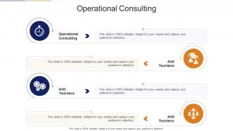 Operational Consulting In Powerpoint And Google Slides Cpb