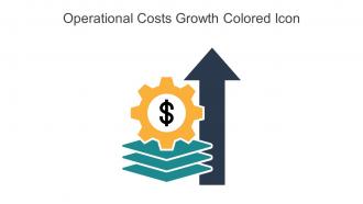 Operational Costs Growth Colored Icon In Powerpoint Pptx Png And Editable Eps Format