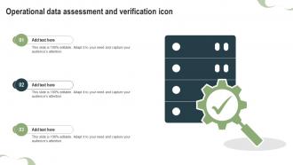 Operational Data Assessment And Verification Icon