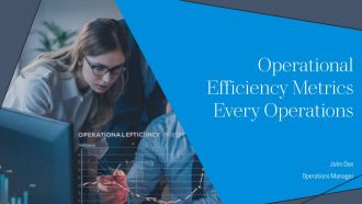 Operational Efficiency Metrics Every Operations PPT Sample AT