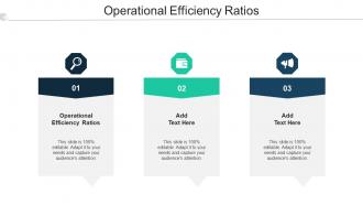 Operational Efficiency Ratios Ppt Powerpoint Presentation Inspiration Backgrounds Cpb