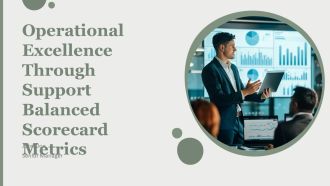 Operational Excellence Through Support Balanced Scorecard Metrics PPT Structure AT