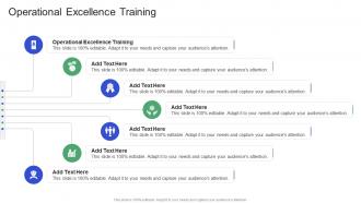 Operational Excellence Training In Powerpoint And Google Slides Cpb