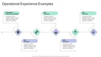 Operational Experience Examples In Powerpoint And Google Slides Cpb