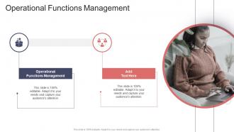 Operational Functions Management In Powerpoint And Google Slides Cpb