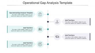 Operational Gap Analysis Template In Powerpoint And Google Slides Cpb