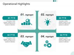 Operational highlights ppt powerpoint presentation infographics outline