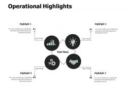 Operational highlights technology ppt powerpoint presentation gallery templates